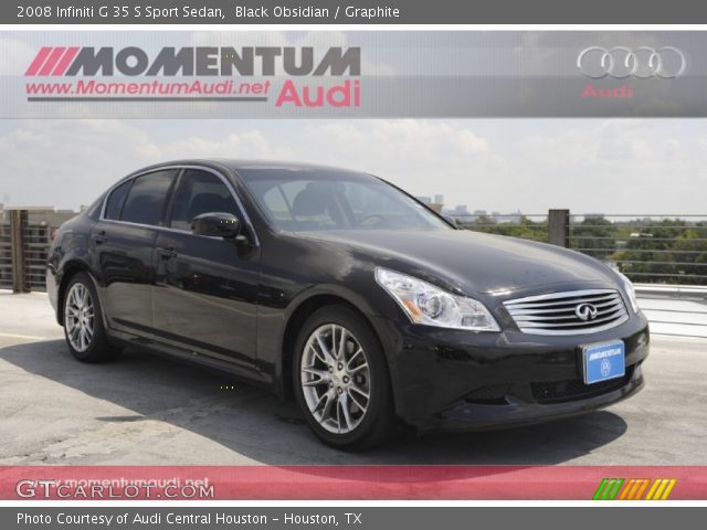 2008 Infiniti G 35 S Sport Sedan in Black Obsidian