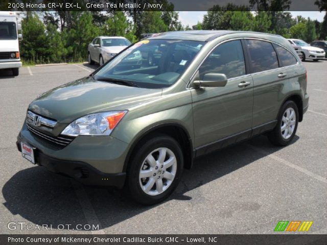 2008 Honda CR-V EX-L in Green Tea Metallic