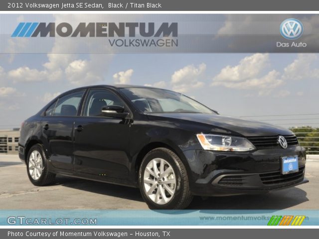 2012 Volkswagen Jetta SE Sedan in Black