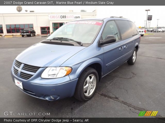 2007 Dodge Grand Caravan SXT in Marine Blue Pearl