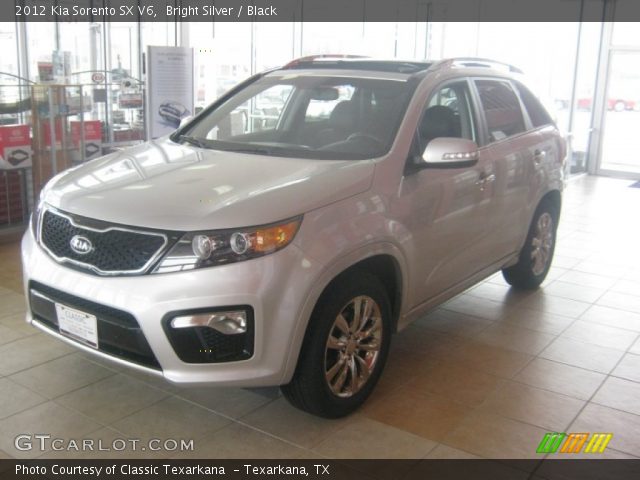 2012 Kia Sorento SX V6 in Bright Silver