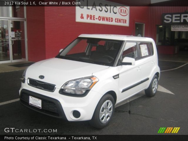 2012 Kia Soul 1.6 in Clear White