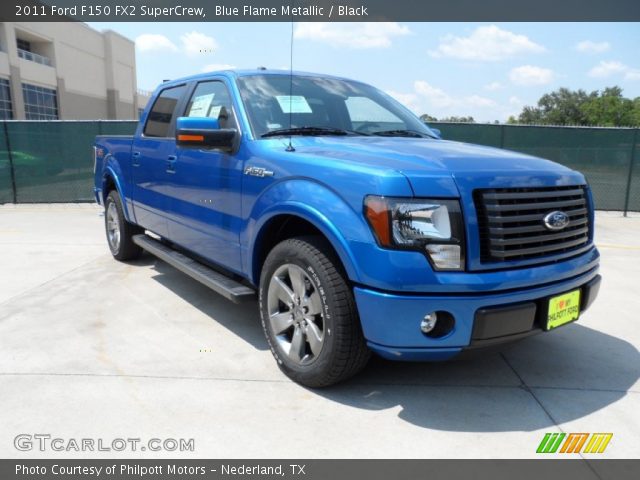 2011 Ford F150 FX2 SuperCrew in Blue Flame Metallic