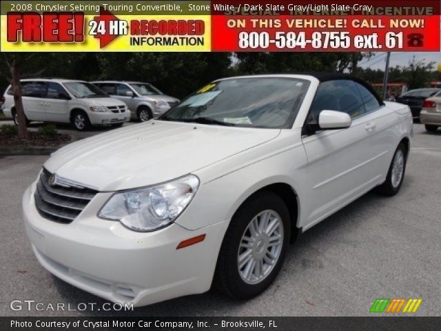 2008 Chrysler Sebring Touring Convertible in Stone White