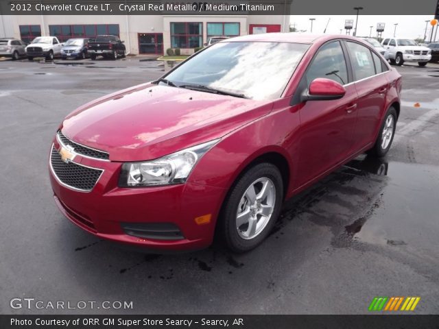 2012 Chevrolet Cruze LT in Crystal Red Metallic