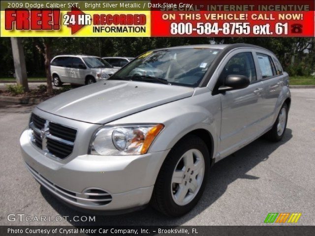 2009 Dodge Caliber SXT in Bright Silver Metallic