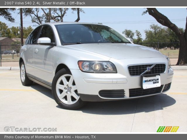 2007 Volvo S40 2.4i in Silver Metallic