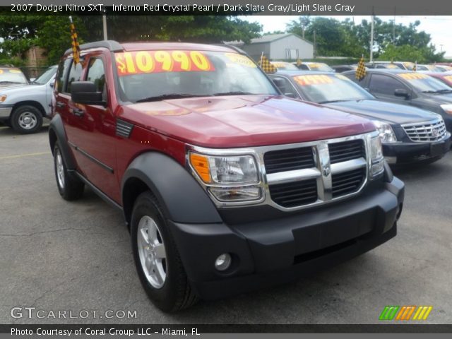 2007 Dodge Nitro SXT in Inferno Red Crystal Pearl