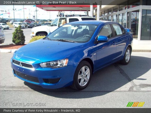 2009 Mitsubishi Lancer ES in Octane Blue Pearl
