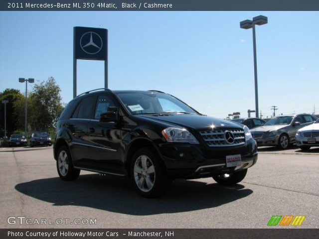 2011 Mercedes-Benz ML 350 4Matic in Black