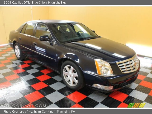 2008 Cadillac DTS  in Blue Chip