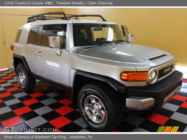 2008 Toyota FJ Cruiser 4WD in Titanium Metallic