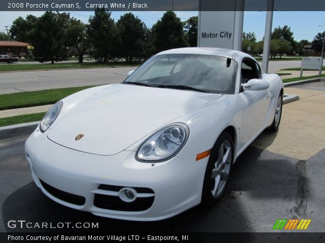 2008 Porsche Cayman S in Carrara White