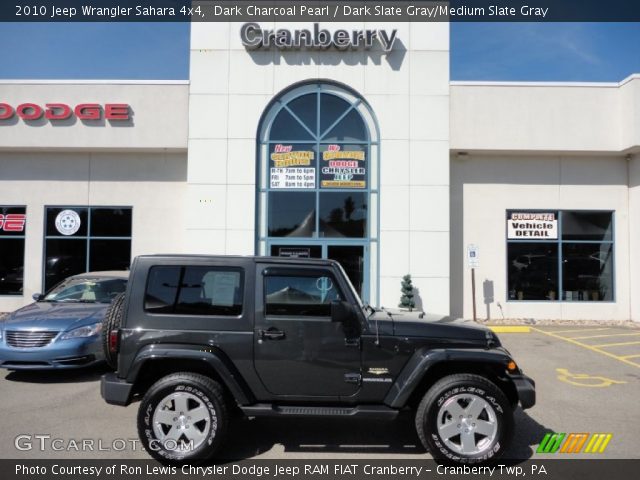 2010 Jeep Wrangler Sahara 4x4 in Dark Charcoal Pearl