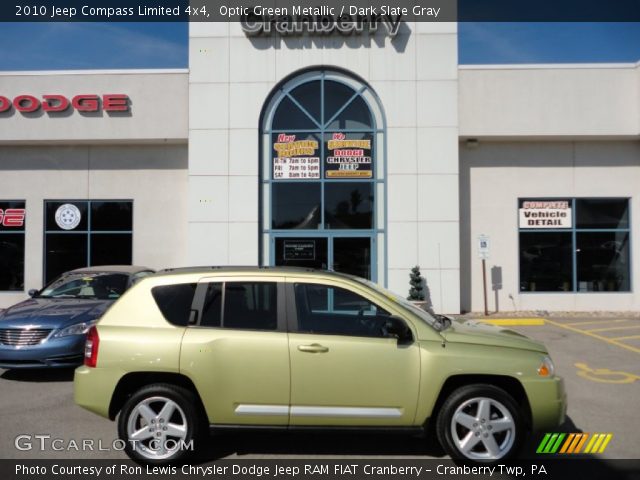 2010 Jeep Compass Limited 4x4 in Optic Green Metallic