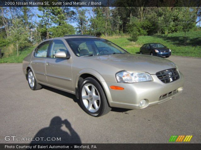 2000 Nissan Maxima SE in Sunlit Sand Metallic
