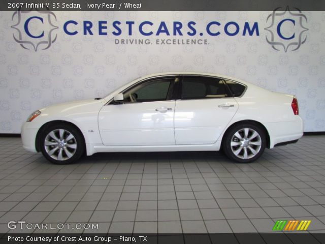 2007 Infiniti M 35 Sedan in Ivory Pearl