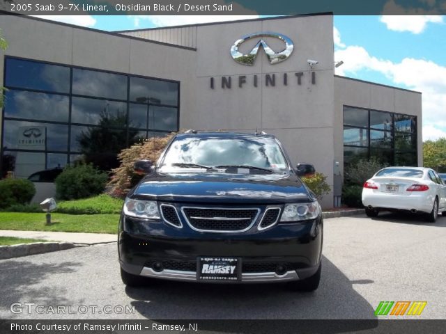 2005 Saab 9-7X Linear in Obsidian Black