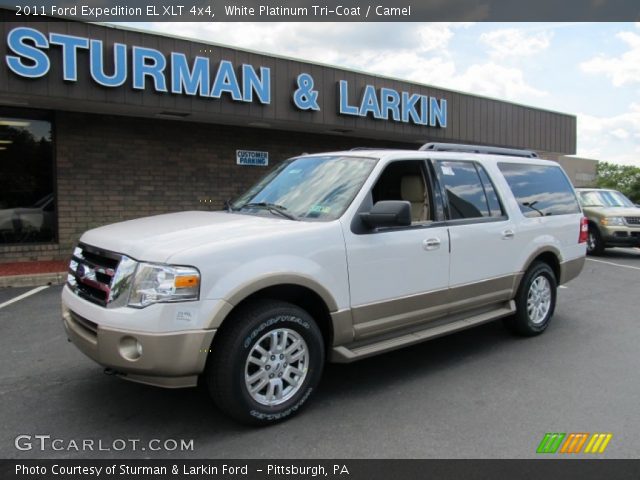 2011 Ford Expedition EL XLT 4x4 in White Platinum Tri-Coat