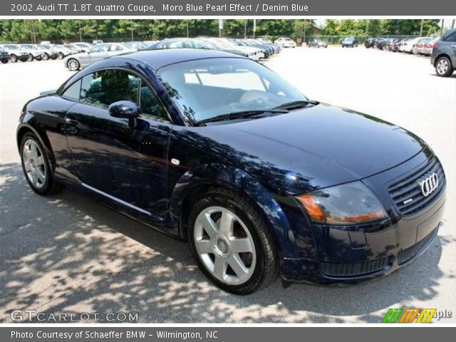 2002 Audi TT 1.8T quattro Coupe in Moro Blue Pearl Effect