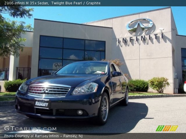 2006 Infiniti M 35x Sedan in Twilight Blue Pearl