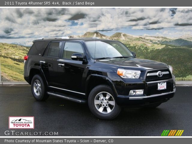 2011 Toyota 4Runner SR5 4x4 in Black