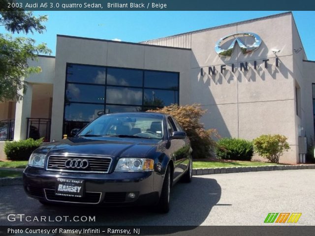 2003 Audi A6 3.0 quattro Sedan in Brilliant Black