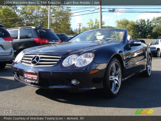 2004 Mercedes-Benz SL 500 Roadster in Capri Blue Metallic