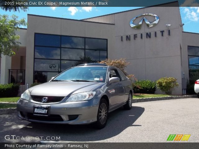 2005 Honda Civic EX Coupe in Magnesium Metallic