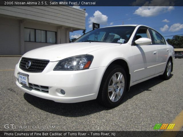 2006 Nissan Altima 2.5 S in Satin White Pearl