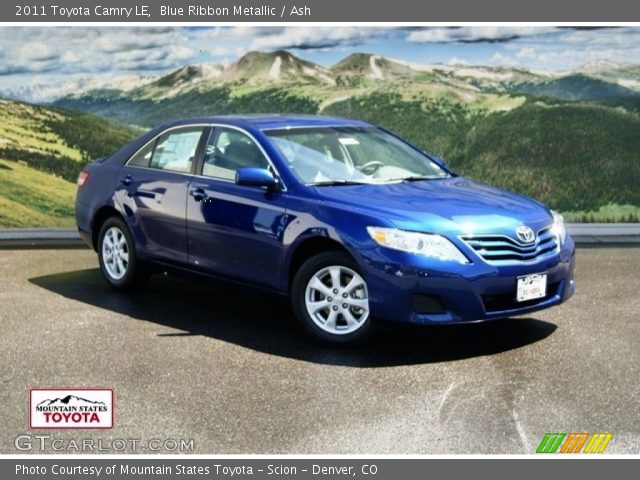 2011 Toyota Camry LE in Blue Ribbon Metallic