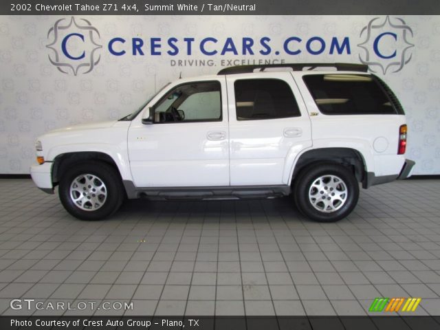 2002 Chevrolet Tahoe Z71 4x4 in Summit White