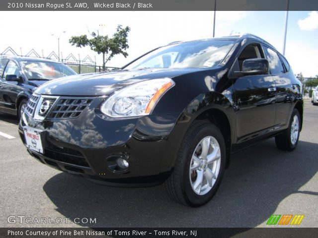 2010 Nissan Rogue SL AWD in Wicked Black