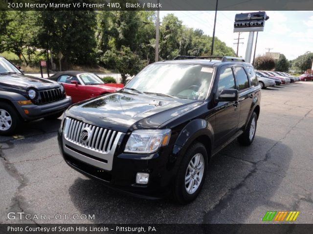2010 Mercury Mariner V6 Premier 4WD in Black