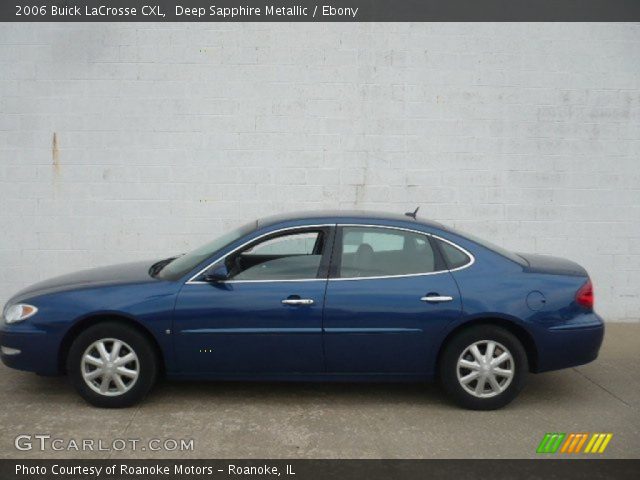 2006 Buick LaCrosse CXL in Deep Sapphire Metallic