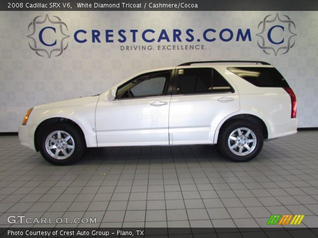 2008 Cadillac SRX V6 in White Diamond Tricoat