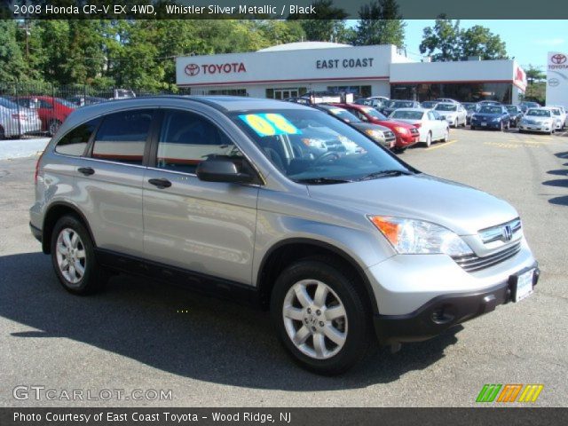 2008 Honda CR-V EX 4WD in Whistler Silver Metallic