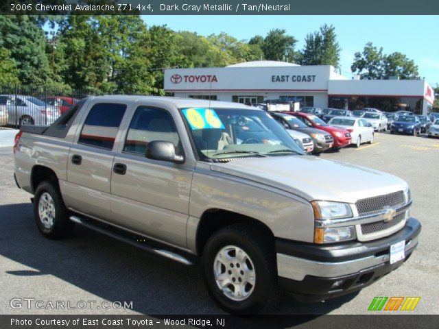 2006 Chevrolet Avalanche Z71 4x4 in Dark Gray Metallic