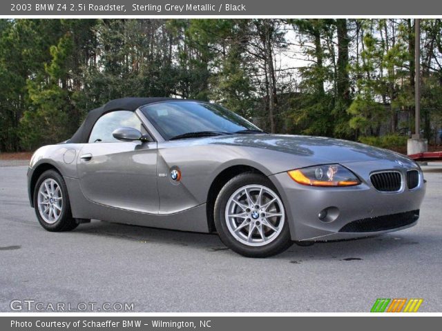 2003 BMW Z4 2.5i Roadster in Sterling Grey Metallic
