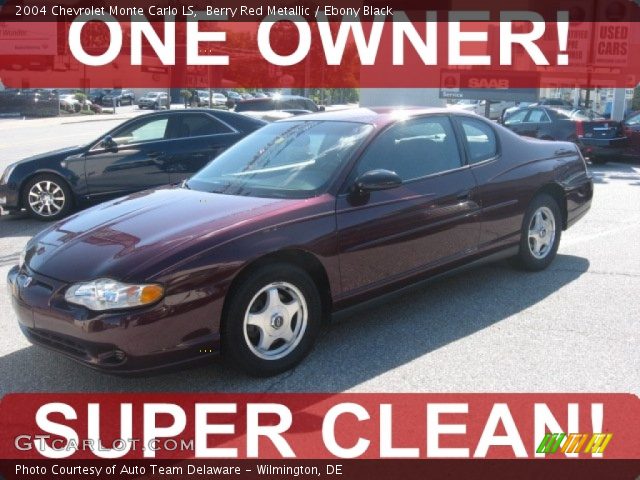 2004 Chevrolet Monte Carlo LS in Berry Red Metallic