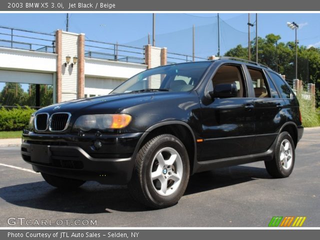 2003 BMW X5 3.0i in Jet Black