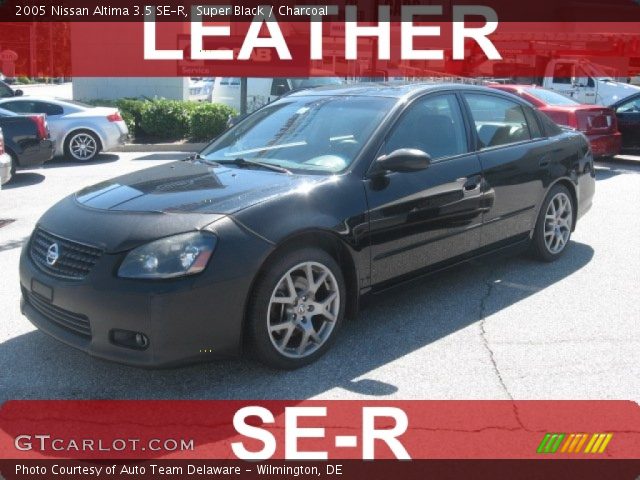 2005 Nissan Altima 3.5 SE-R in Super Black