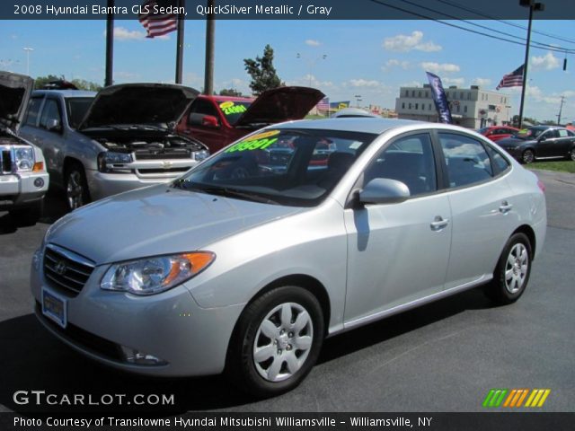 2008 Hyundai Elantra GLS Sedan in QuickSilver Metallic