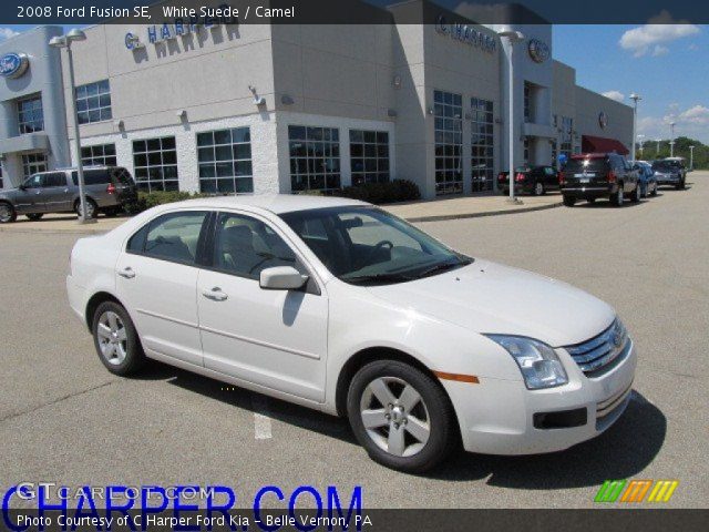 2008 Ford Fusion SE in White Suede