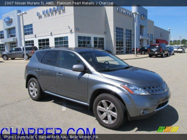 2007 Nissan Murano SL AWD in Platinum Pearl Matallic