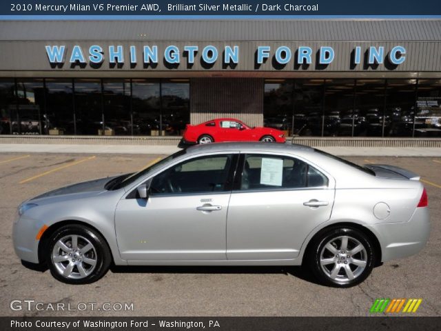 2010 Mercury Milan V6 Premier AWD in Brilliant Silver Metallic