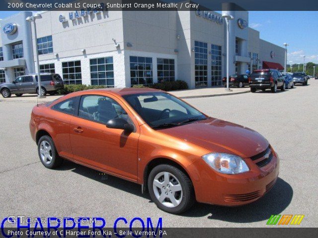 2006 Chevrolet Cobalt LS Coupe in Sunburst Orange Metallic