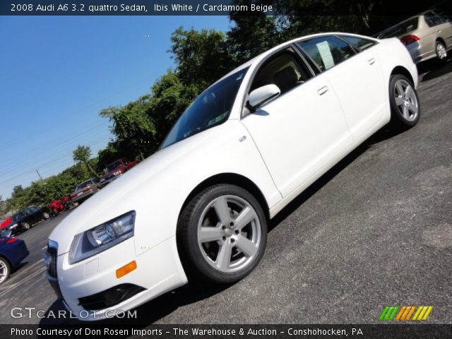2008 Audi A6 3.2 quattro Sedan in Ibis White