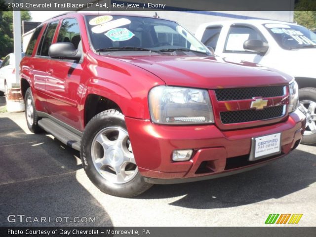 2008 Chevrolet TrailBlazer LT 4x4 in Red Jewel