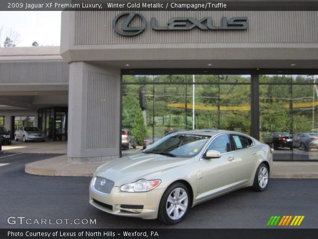 2009 Jaguar XF Premium Luxury in Winter Gold Metallic